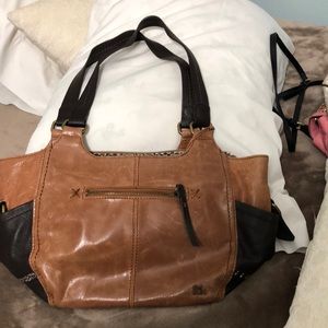 The Sak leather satchel